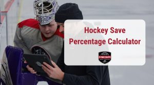 Read more about the article Hockey Goalie Save Percentage Calculator (With Examples)
