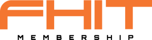 Orange stylized wordmark "FHIT" displayed in bold, geometric uppercase letters on a white background.
